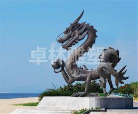 中國(guó)龍銅雕